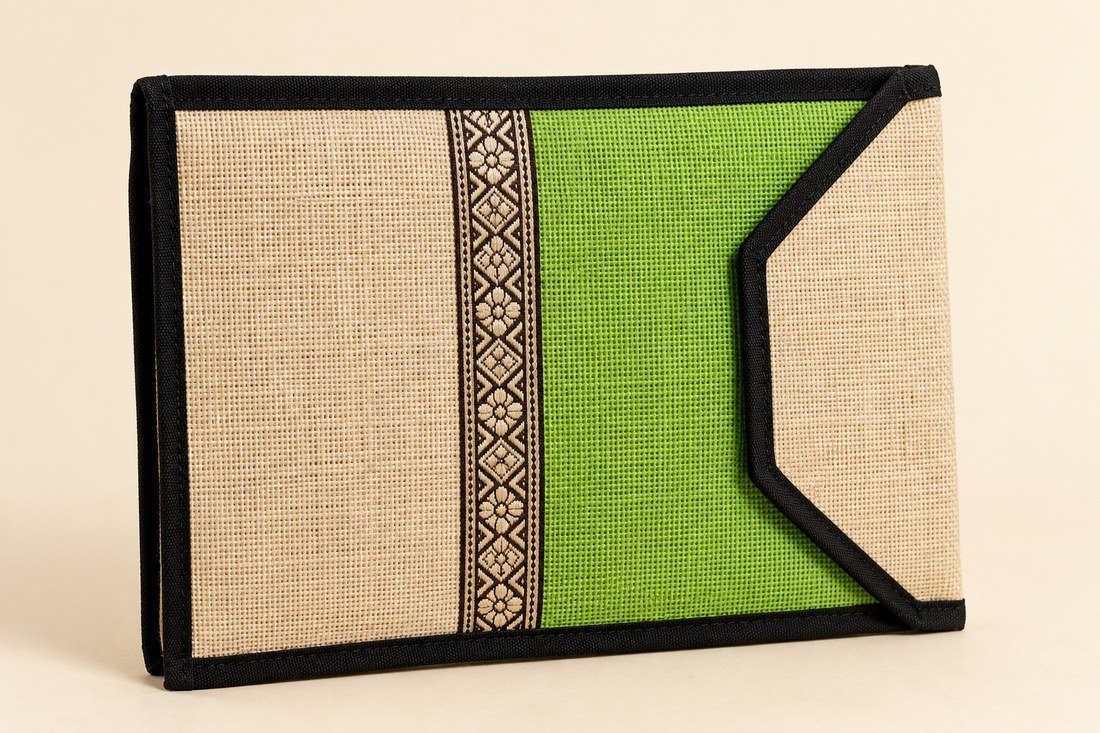 Jute Folders & Portfolios