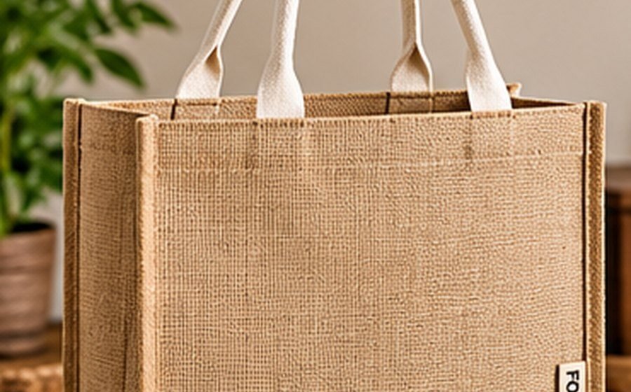 Jute Shopper Bag