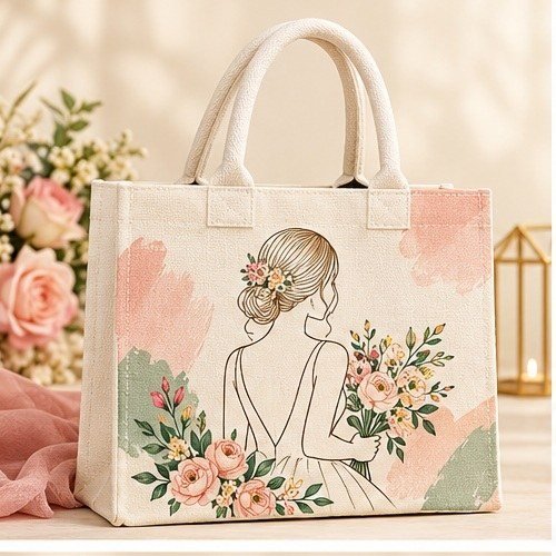 Bride Era Celebration Tote - Bridal Illustration