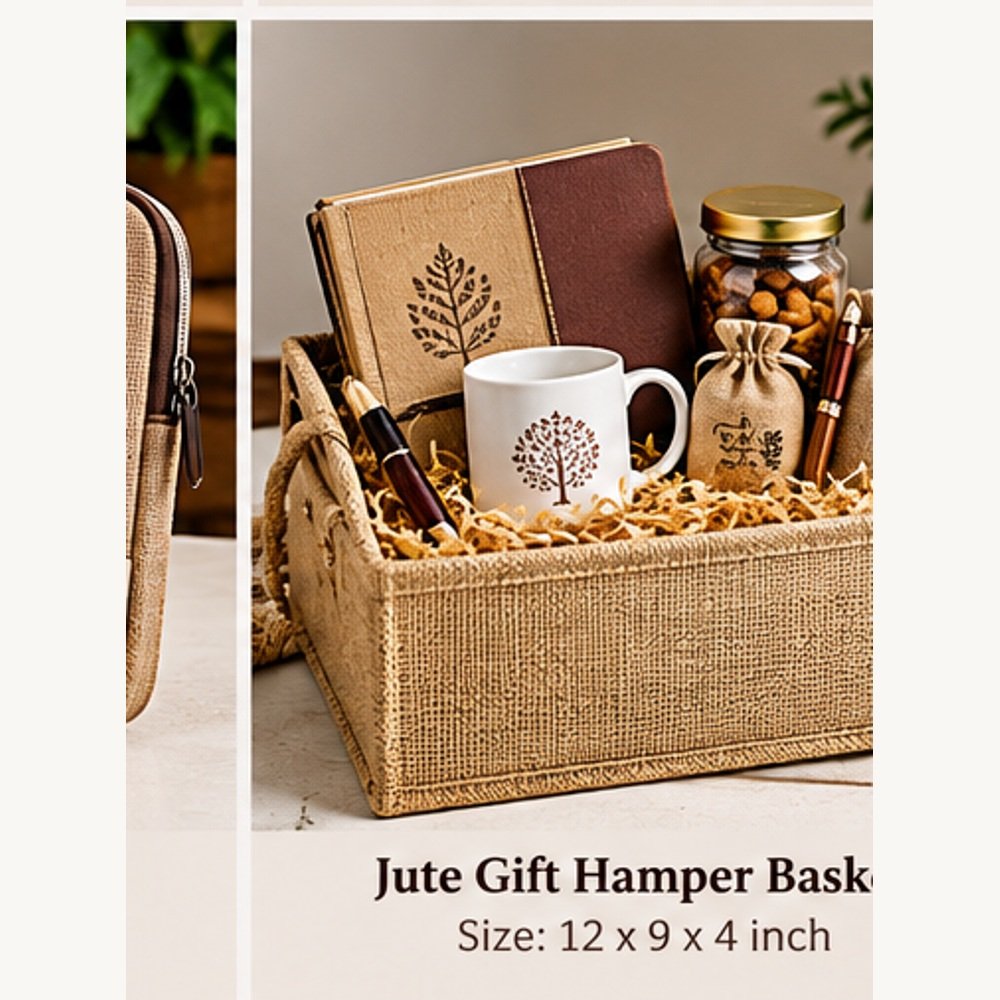 Festive Jute Gift Bag – JL080