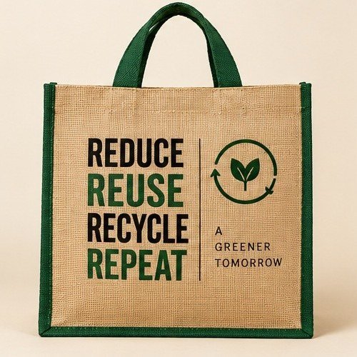 Layered Typography Shopper - Recycle Repeat