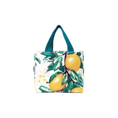 Citrus Print Mini Tote