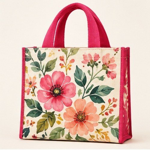 Tropical Floral Tote - Watercolour Florals